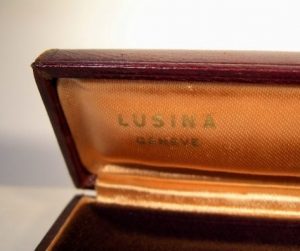 scatola LUSINA per orologi femminili - anni ''50