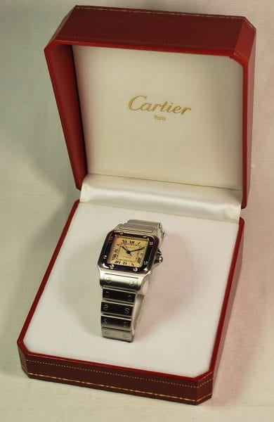 cartier santos box