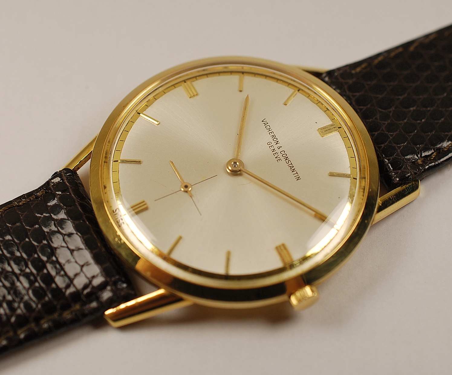 VACHERON CONSTANTIN ref. 6456 raro quadrante a due toni cassa