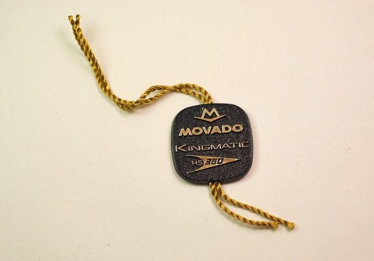 MOVADO KING MATIC in plastic - NEW OLD STOCK from 60s / 70s