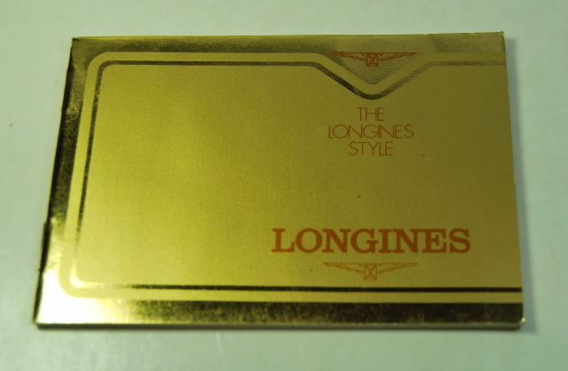 LONGINES certificato di garanzia anni '70 da compilare con dati dell'orologio