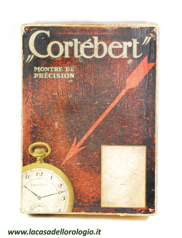 CORTEBERT rare cardboard box for spare parts - presumably from the 1950s