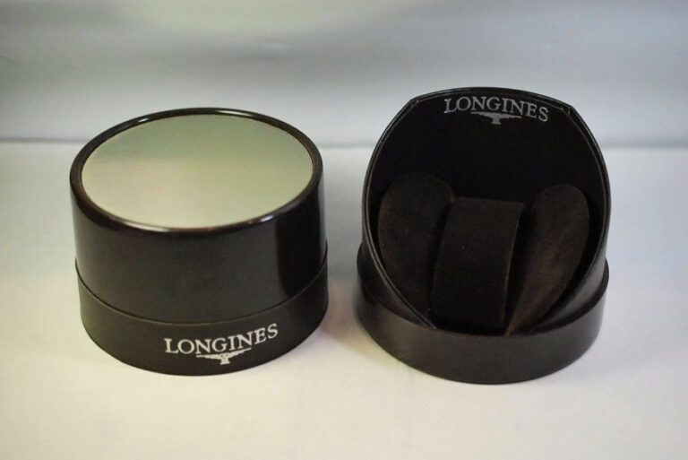 LONGINES cylinder box suitable for chronographs and diver - New Old Stock from '70s