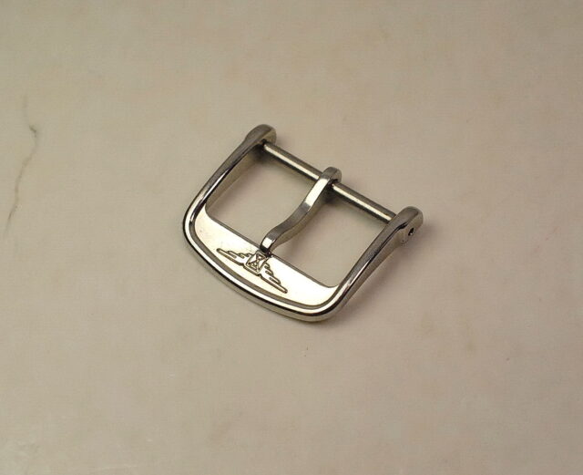 LONGINES vintage steel buckle 18mm - NEW OLD STOCK from '80 / '90 years