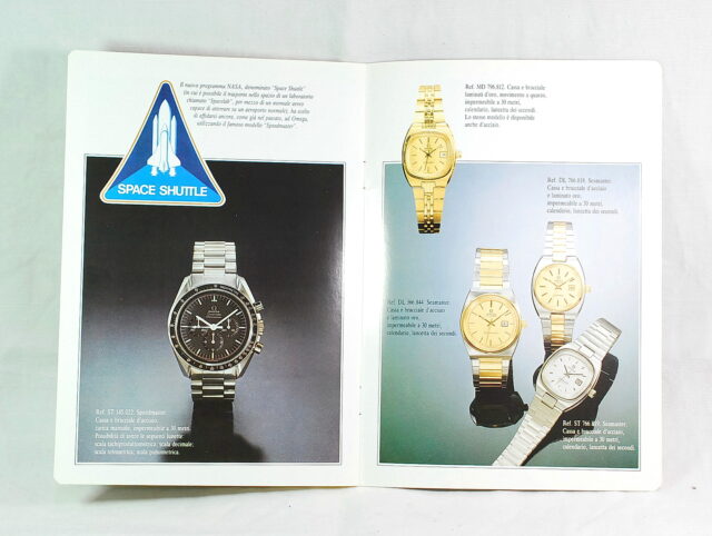 OMEGA original color catalog - NEW OLD STOCK from late 1970s