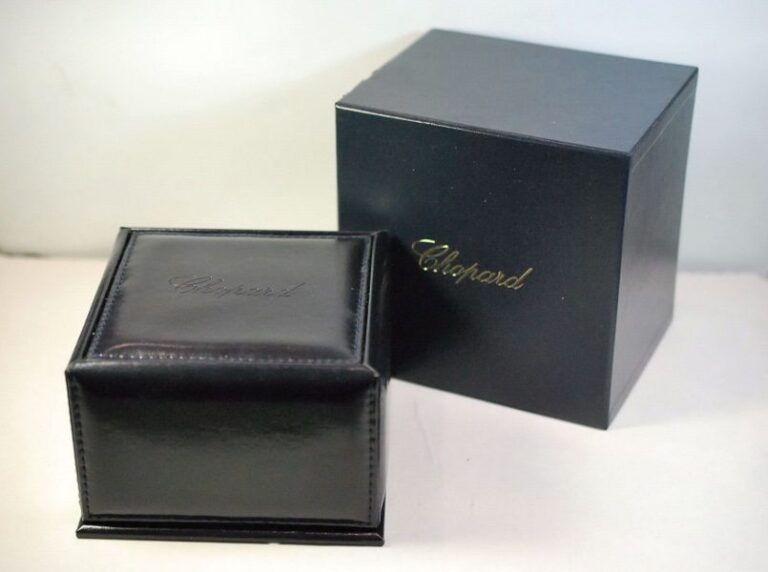 ( VENDUTA ) CHOPARD scatola per orologi da uomo - nuova con copri scatola - produzione moderna