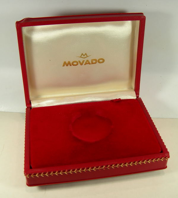 MOVADO rare box for pocket watches - NEW OLD STOCK from 50s - 60s