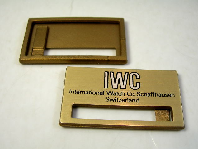 IWC tag / tag for vintage watches - NEW OLD STOCK from the 70s