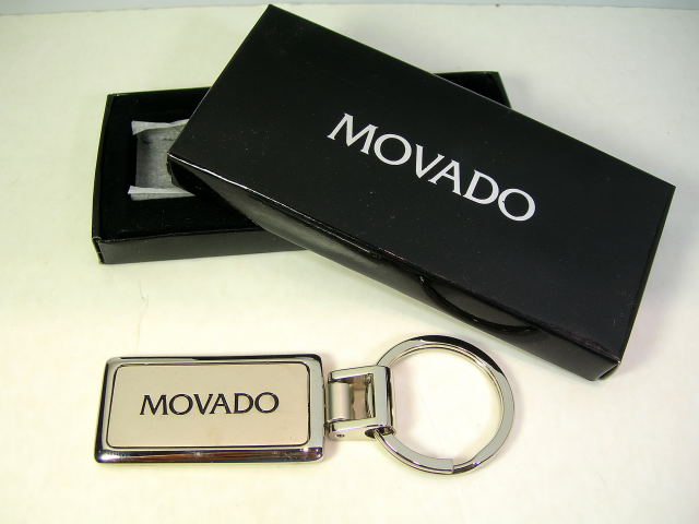 MOVADO personalized keyring - NEW OLD STOCK with original box