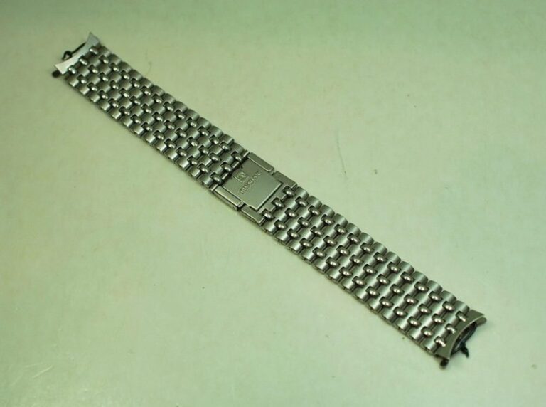 TISSOT bracciale acciaio anni '70 - ansa da 17mm - condizioni pari al nuovo