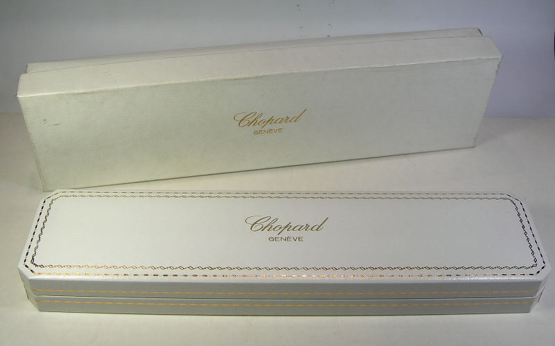 CHOPARD scatola per orologi da uomo - RIMANENZA DI MAGAZZINO anni '2000