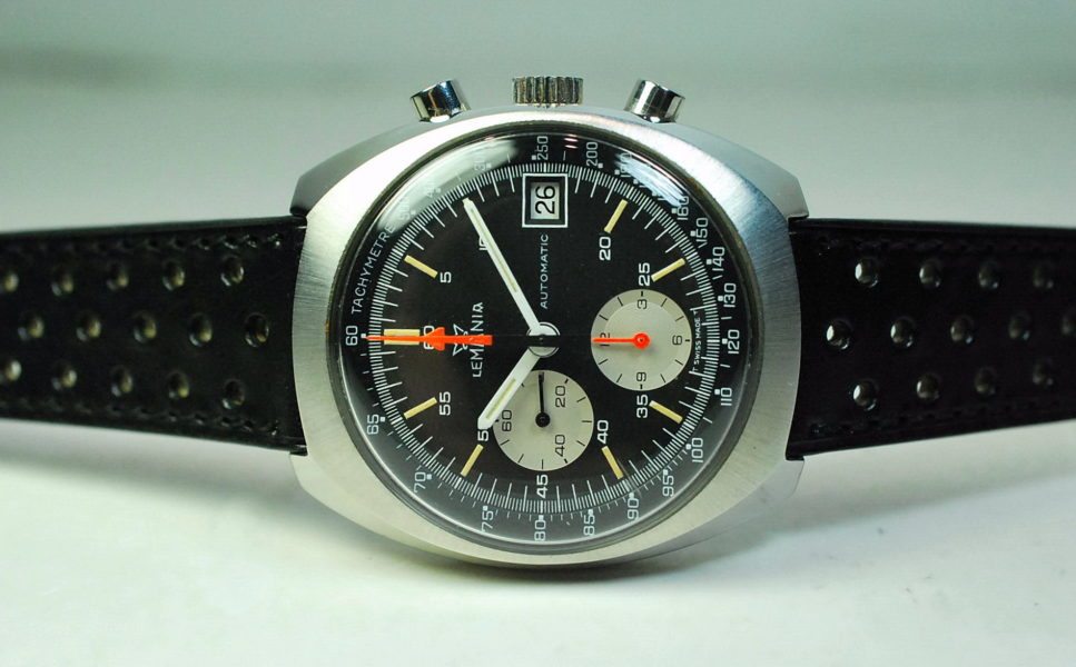 LEMANIA UTOMATIC CHRONOGRAPH CALIBER LEMANIA 5100 - New Old Stock from '70