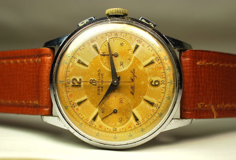 ( VENDUTO IN ITALIA ) BREITLING raro cronografo Mille Miglia - referenza 1194 - eccezionali condizioni di conservazione