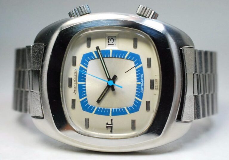 ( VENDUTO - SOLD ) JAEGER LE COULTRE MEMOVOX ref. E 871 - automatico - bracciale originale prodotto da N.S.A. ottime condizioni generali