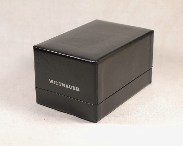 WITTNAUER box for men's watches and wrist chronographs also with metal bracelet - NEW OLD STOCK from the 70s