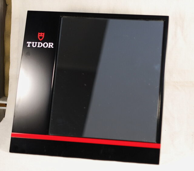 TUDOR counter mirror - accessory distributed only to official dealers - presumably from the 2000s