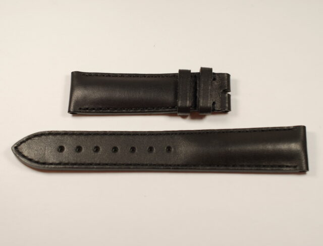 HAMILTON cinturino originale in pelle di colore nero - ansa da 18mm - RIMANENZA DI MAGAZZINO di produzione moderna