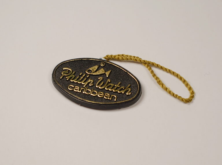 PHILIP WATCH caribbean - plastic tag 70s / 80s