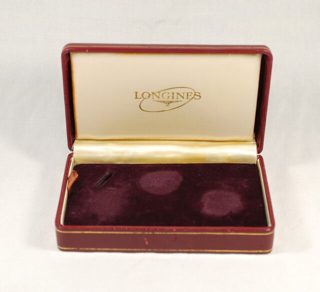LONGINES box for men's watches and chronographs from the 60s / 70s - used in good storage conditions