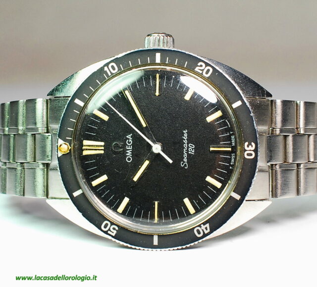 ( VENDUTO IN ITALIA ) OMEGA SEAMASTER 120 ref. 135.027 - carica manuale - bracciale originale - ECCEZIONALI CONDIZIONI DI CONSERVAZIONE