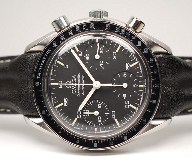 ( SOLD IN ITALY ) OMEGA SPEEDMASTER REDUCED automatic - box and guarantee from 1993