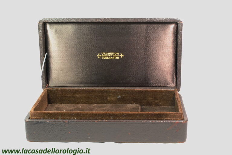 VACHERON CONSTANTIN rare box for men's watches and chronographs from the 1950s