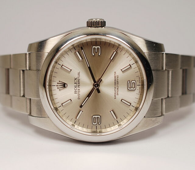 ( VENDUTO IN ITALIA ) Rolex Oyster Perpetual ” Date Just ” referenza 116000 - cassa in acciaio da 36mm - scatola e garanzia - anno 2014