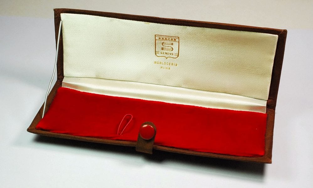 SARCAR box for men's watches - NEW OLD STOCK from 50s