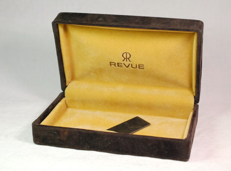 REVUE box for watches and chronographs - NEW OLD STOCK from the 70s / 80s