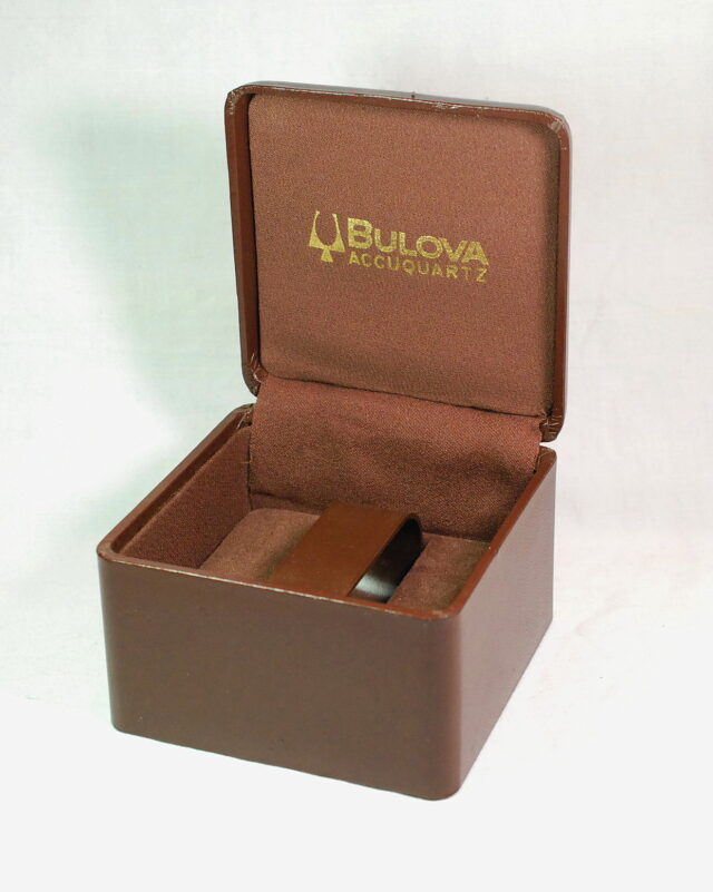 BULOVA ACCUQUARTZ vintage box for Accuquartz models for men - NEW OLD STOCK from the 1970s