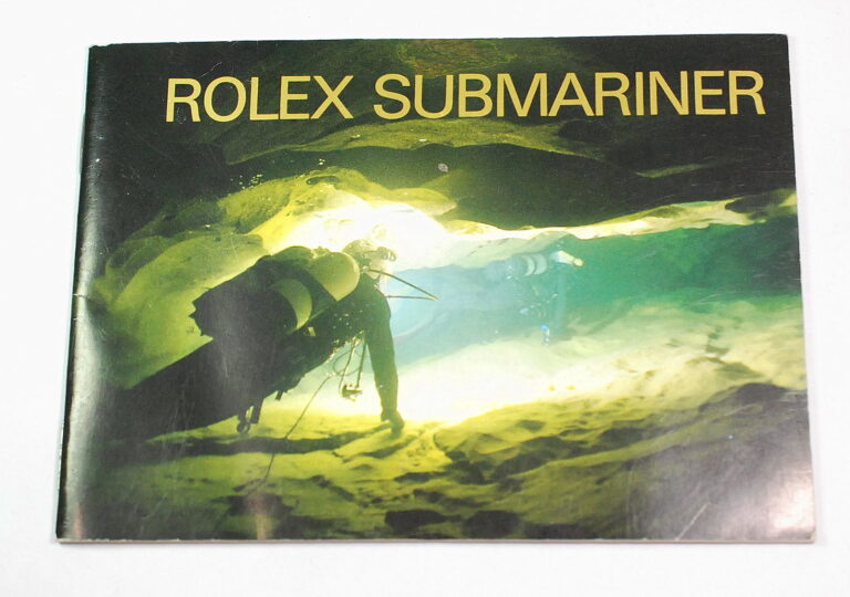 ROLEX SUBMARINER libretto originale anno 2002