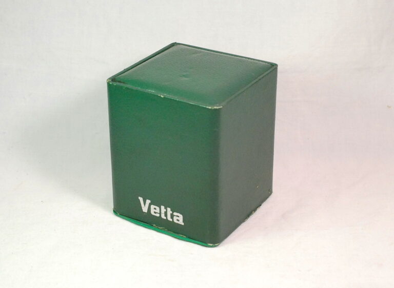 ( SOLD IN ITALY ) VETTA box for watches, chronographs and divers from the 70s, also with metal bracelet - excellent storage conditions