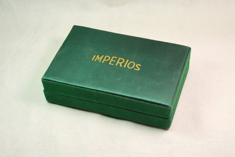 ( SOLD IN ITALY ) IMPERIOS box for men's watches - NEW OLD STOCK from 50s / 60s
