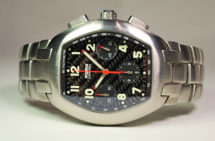 SOLD IN GERMANY MOMO DESIGN Race Master Extreme automatic chronograph excellent condition with original box La Casa dell Orologio