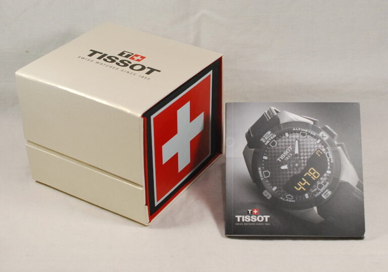 TISSOT scatola per orologio e cronografi da uomo - RIMANENZA DI MAGAZZINO di produzione moderna