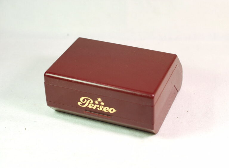 ( SOLD IN ITALY ) PERSEO box for watches and chronographs for men - STORAGE OF THE 70s
