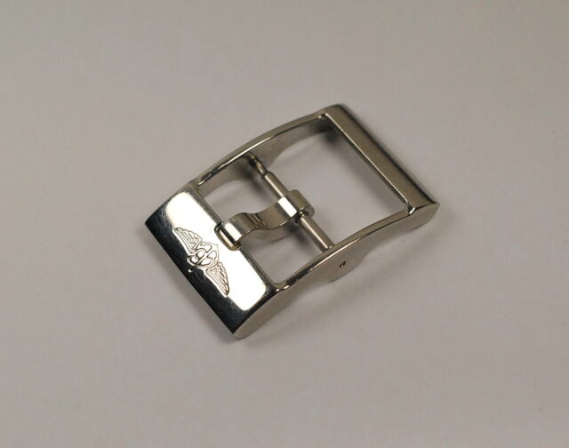 BREITLING double steel buckle - 17mm internal handle - used in excellent condition