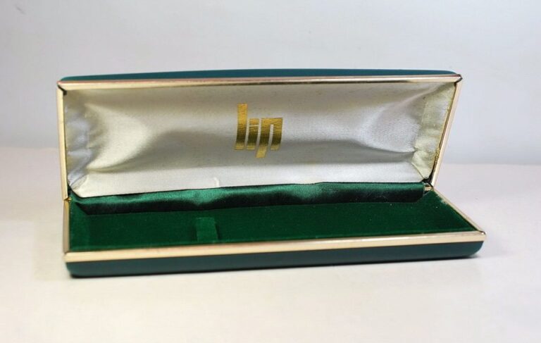 LIP scatola per orologi e cronografi da uomo anni '60 - '70 - RIMANENZA DI MAGAZZINO