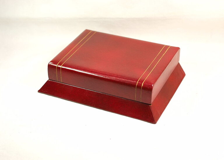 PIERCE rare and important box for vintage watches and chronographs - NEW OLD STOCK from 50s / 60s
