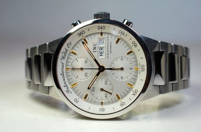 ( VENDUTO - SOLD IN ITALY ) IWC cronografo GST in acciaio - ref. 3707 - scatola garanzia ufficiale IWC e libretti
