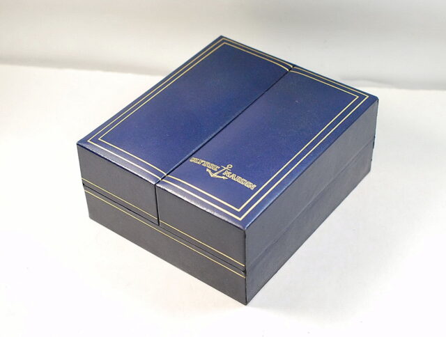 ULYSSE NARDIN box for watches and chronographs for men - NEW OLD STOCK from 90s / 2000s