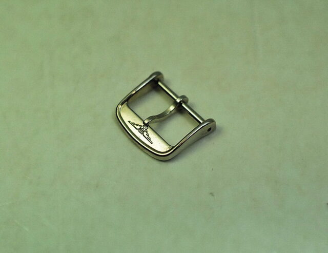 ( SOLD ) LONGINES 14 mm steel buckle - NEW OLD STOCK from 80's