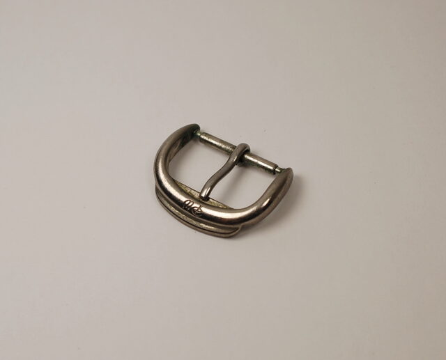 ( SOLD IN ITAY ) PHILIP WATCH vintage steel buckle - 16mm internal handle