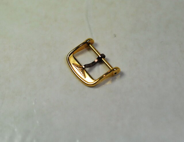 LONGINES yellow gold filled buckle - 16 mm handle - New Old Stock