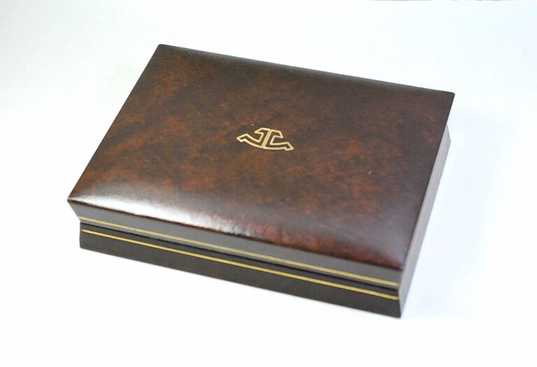 JAEGER LE COULTRE box for watches and men's chronographs - STORAGE STORAGE 60s - 70s