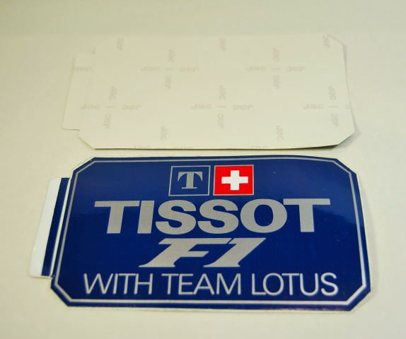 TISSOT F1 adesivo originale anni '80'
