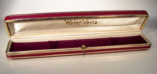 scatola WYLER VETTA per orologi femminili anni '50 - '60