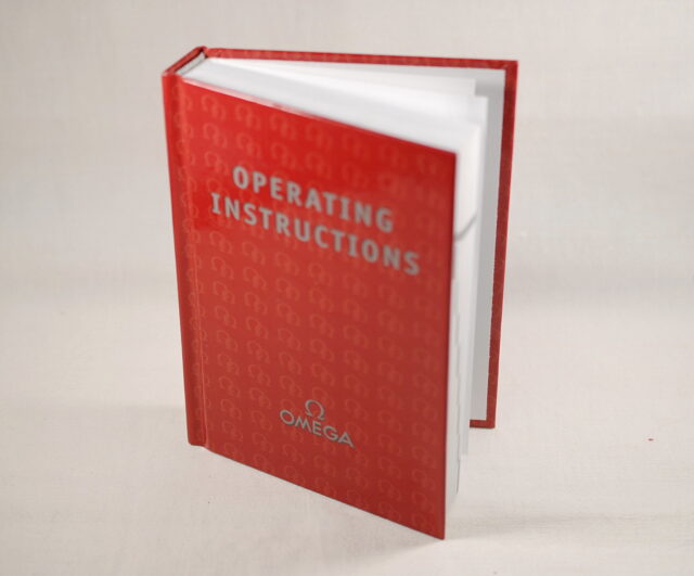 OMEGA libretti / manuali di istruzioni - multilingue - disponibili vari anni di stampa