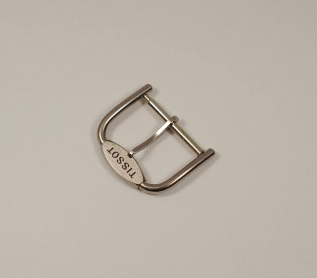 TISSOT steel buckle - 18 mm internal handle - NEW OLD STOCK from the 80s / 90s, modern production
