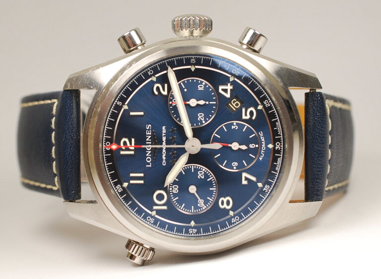 ( SOLD IN ITALY ) LONGINES SPIRIT CHRONOGRAPH reference L.3.820.4 - automatic - steel case - BOX and WARRANTY year 2021